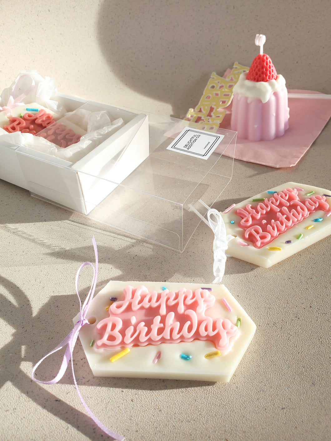 Birthday wax tablet (air freshener)